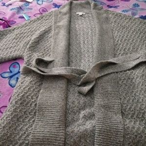 Gray xl cardigan